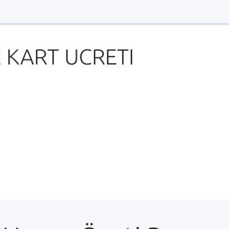 Habersiz Kart Ücreti İadesi Talebi