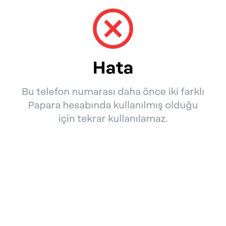 Papara Hesap Kurulumunda Karşılaşılan Sorun Ve Çözüm Arayışı