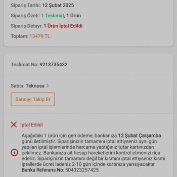 İptal Edilen İphone 13 Siparişim İçin Çözüm Bekliyorum