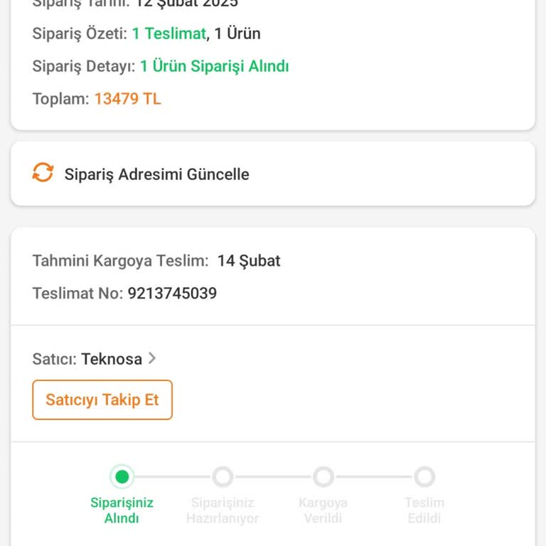 Trendyol Ve Teknosa'dan Beklenmedik Sipariş İptali