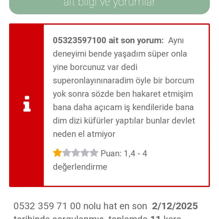Tehditkar Aramalar Ve Uygunsuz Dil Kullanımı