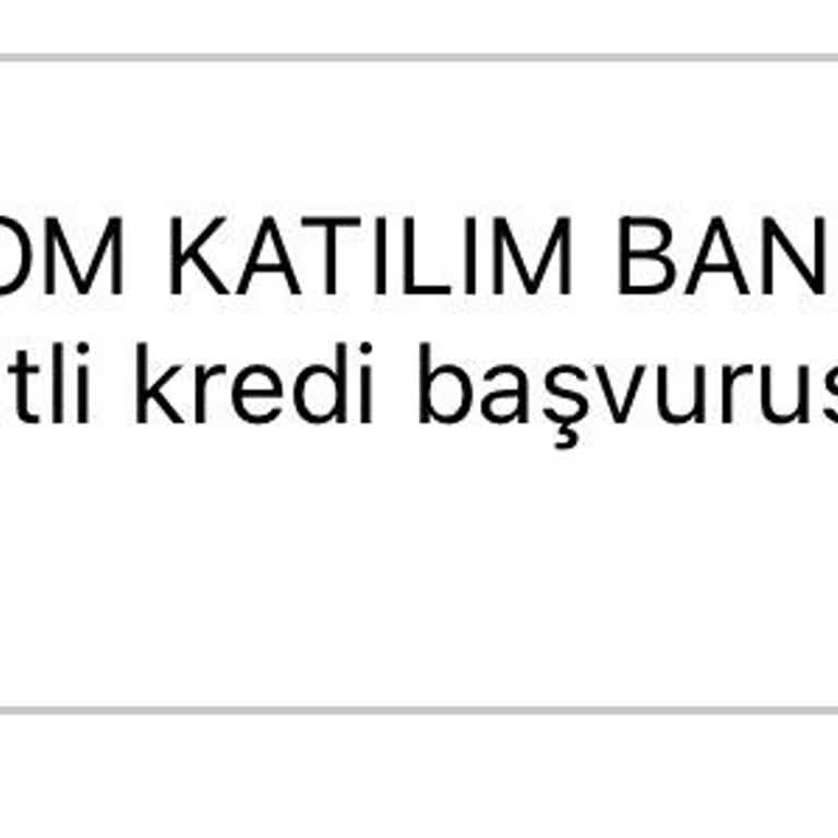 Hadi - Tombank Uygulamasının Beklenmedik Kredi Başvurusu