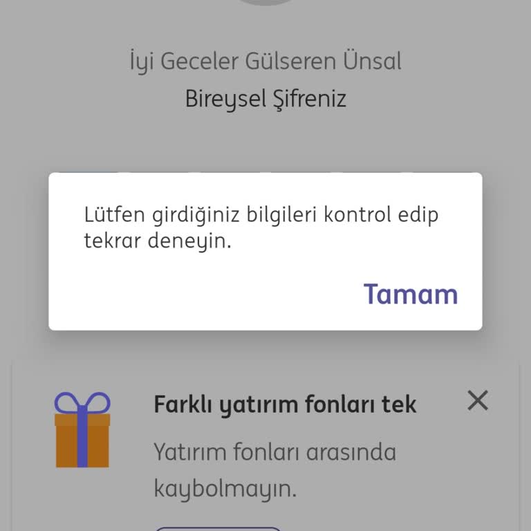 ING Bankası'nda Promosyon Ve İşlem Zorlukları