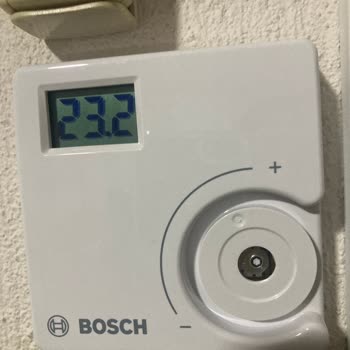 Bosch Termostat Düğmesi Üçüncü Ayda Kırıldı