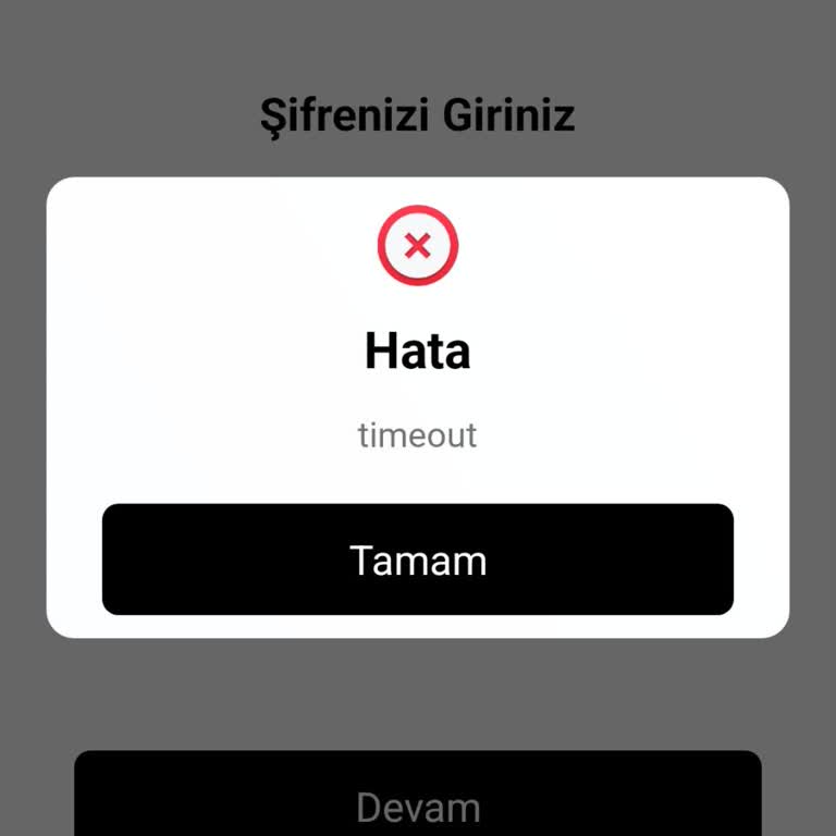 Bakiyemi Çekemiyorum Ve İletişim Sağlayamıyorum