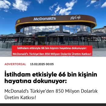 Haber7.com'a Tepki: McDonald's Reklamları Ve İsrail Eleştirisi