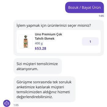 Küflü Ekmek Ve Yanıltıcı Müşteri Hizmeti Deneyimi