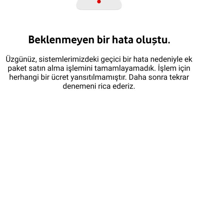 Vodafone Sürekli Ek Paket Sorunu Ve Yüksek Fatura