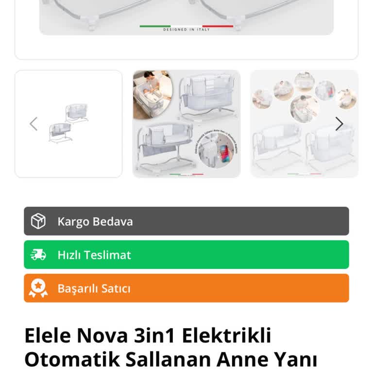 Bebek Beşiği Siparişim Gönderilmedi Ve Para İadesi Yapılmadı