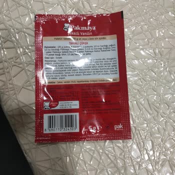 Pakmaya Şekerli Vanilin Paketi Boş Çıktı Şaşkınlık Ve Mağduriyet