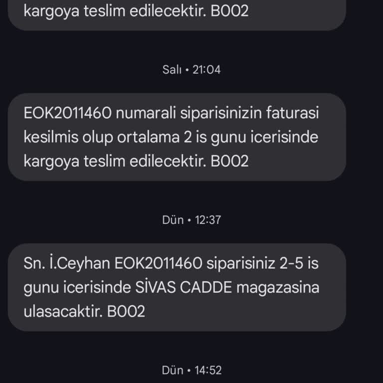 Siparişin Aniden İptal Edilmesi Ve İade Süreci