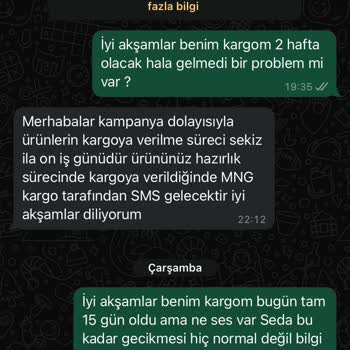 Kargo Teslimatında Yaşanan Gecikme Ve İletişim Sorunları
