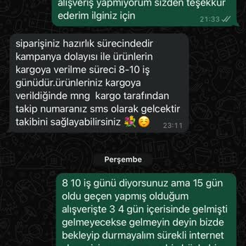 Kargo Teslimatında Yaşanan Gecikme Ve İletişim Sorunları