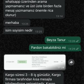 Kargo Teslimatında Yaşanan Gecikme Ve İletişim Sorunları