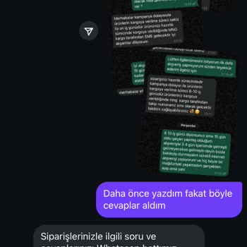 Kargo Teslimatında Yaşanan Gecikme Ve İletişim Sorunları