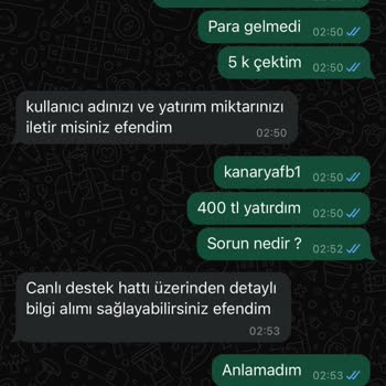 Yanıltıcı Platformla Mağduriyet Yaşadım