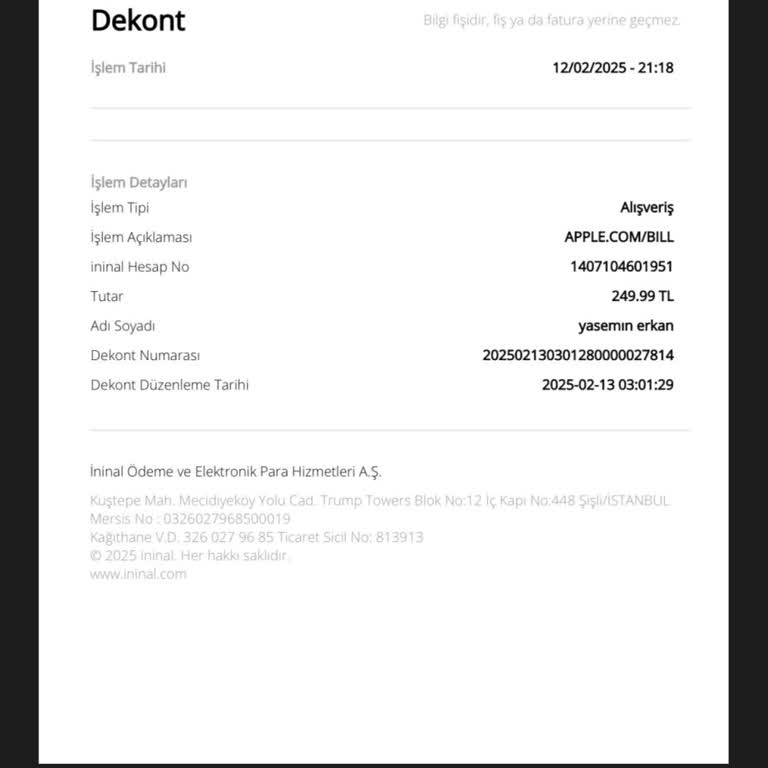 Apple Store'dan Habersiz Para Çekimi Ve İade Sorunu