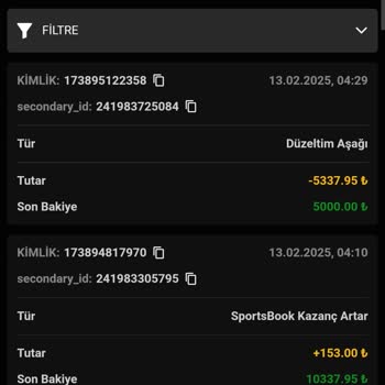 Haksız İşlem Ve Kayıp Bakiye Şikayeti