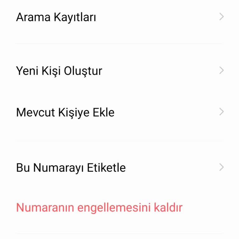 Bilinmeyen Numaradan Gelen Rahatsız Edici Arama