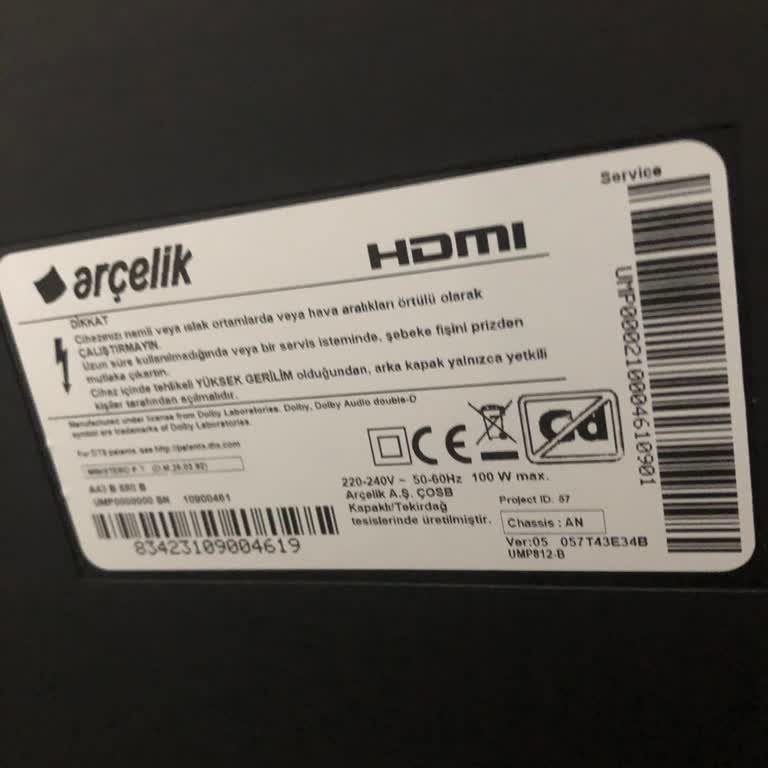 Arçelik Android TV'nin İnternet Bağlantı Sorunu