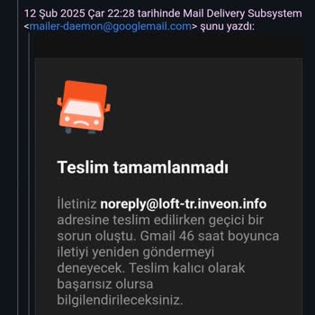 Sipariş Bilgilendirme Eksikliği