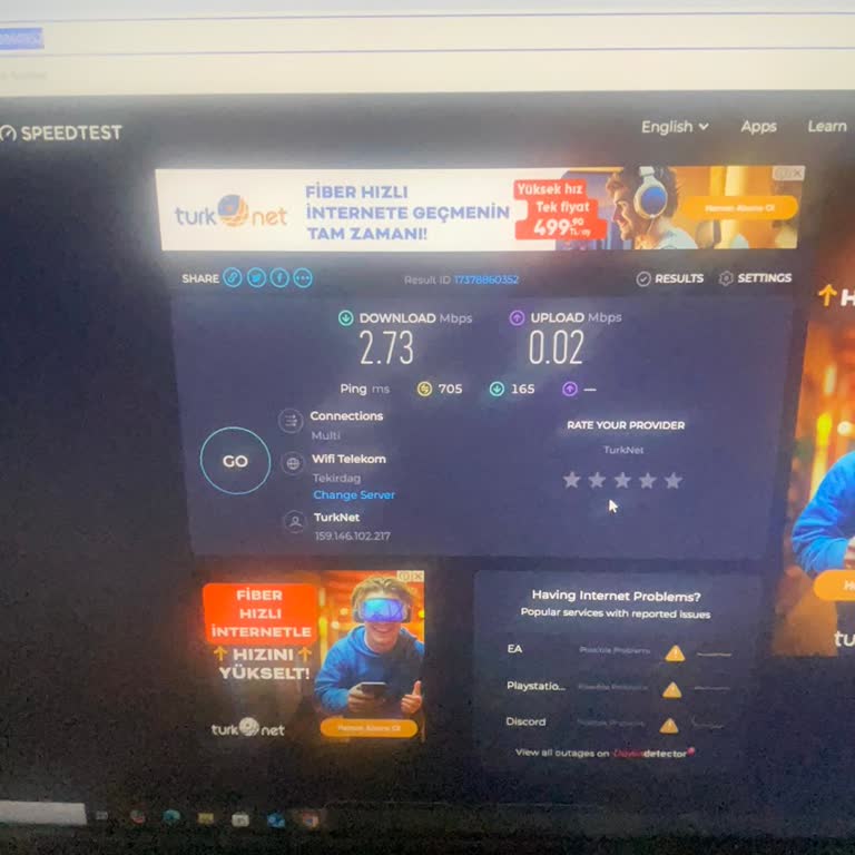 TurkNet Altyapı Hızı Ve Boş Port Sorunu