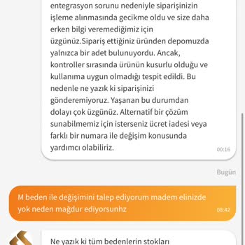Koray Spor'dan Defolu Ürün Ve İletişimsizlik Sorunu