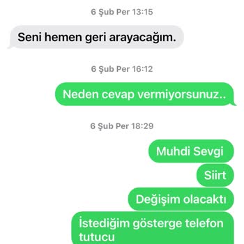 Yanlış Sipariş Ve İletişim Sorunları