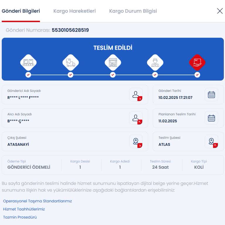 Teslim Edilmeyen Kargolar Ve İlgisiz Hizmet