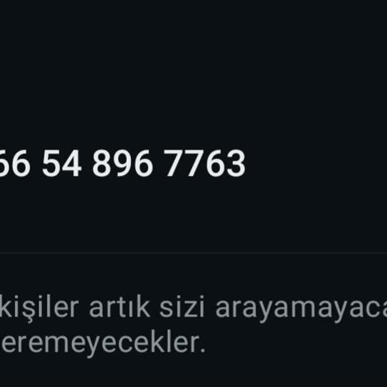 Bilinmeyen Numaradan Gelen Mesaj Ve Güvenlik Endişesi