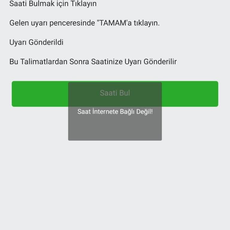 Wiky 3 Plus Saat Bağlantı Sorunu Çözülmüyor