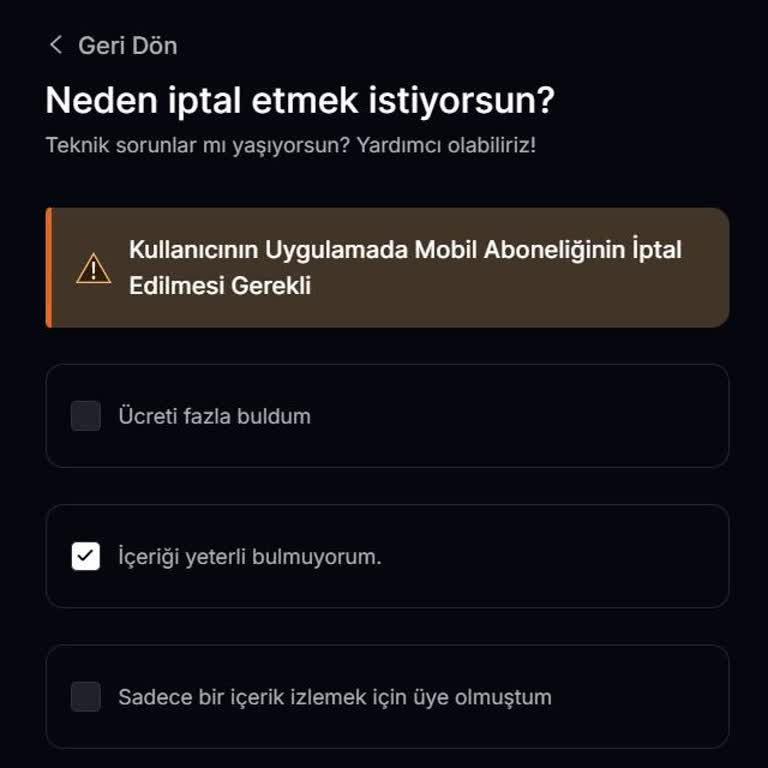 Gain TV'nin İptal Edilemeyen Abonelik Sistemi Sorunu