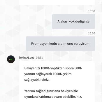 Promosyon Kodu Sonrası Çekim Sorunu