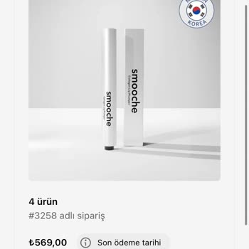 Smooche Yanlış Ürün Ve İletişimsizlik Mağduriyeti!