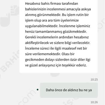 Bahis Sitesinde Çekim Sorunu Ve Hesap Engeli