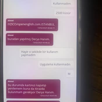 Yetkisiz Tahsilat Şikayeti