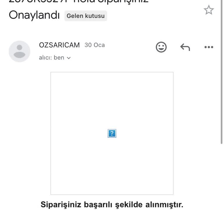 Ozsaricam Giyim'den Sipariş Sorunu Ve İletişim Eksikliği