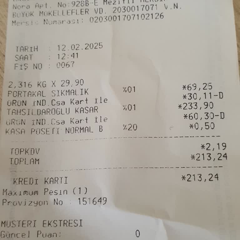 Tahsildaroğlu Kaşar Peynirinde Hayal Kırıklığı