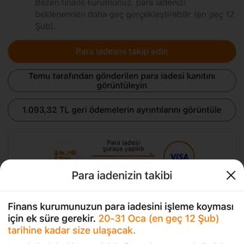 İade Edilmeyen Para Ve Geciken Çözüm