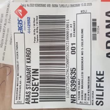 Aras Kargo Silifke Şubesinde Adres Yetersizliği Sorunu