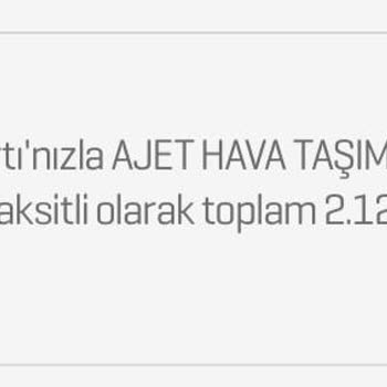 Ajet Havayolları: Çözümsüzlük Ve Ekstra Ücret Sorunu