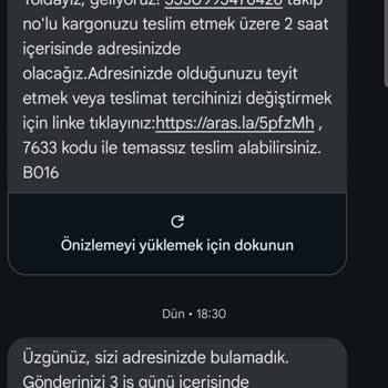 Teslim Edilmeyen Kargolar Ve Aras Kargo'nun İletişim Sorunları