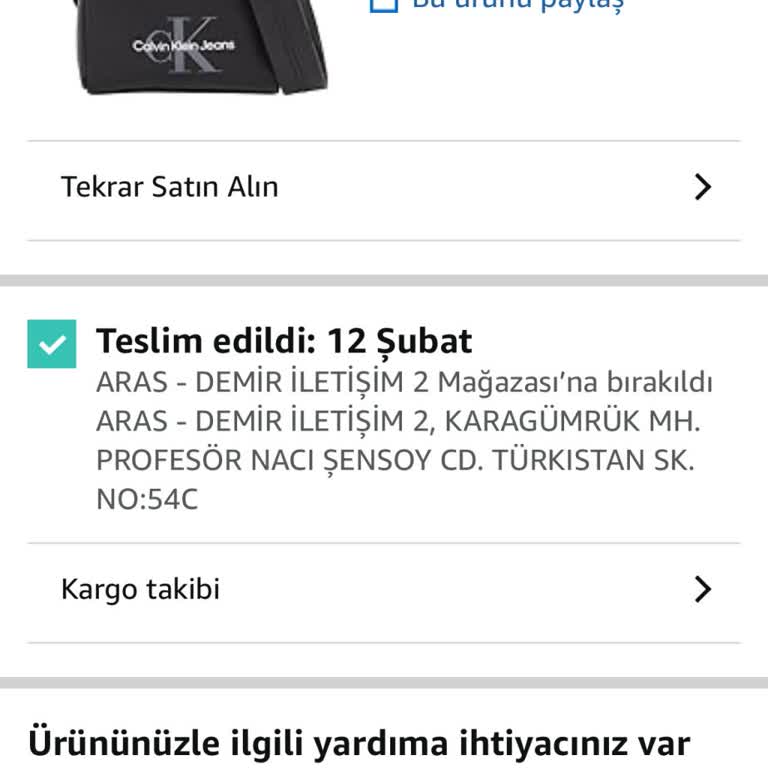 Yanlış Teslimat Ve İletişim Sorunu