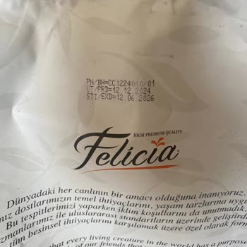 Felicia Mama Kullanımı Sonrası Kedilerde Sağlık Problemleri