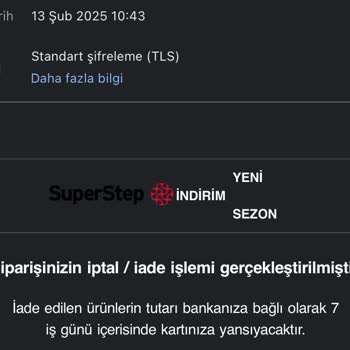 Yanlış Bilgilendirme Ve İptal Edilen Sipariş Mağduriyeti