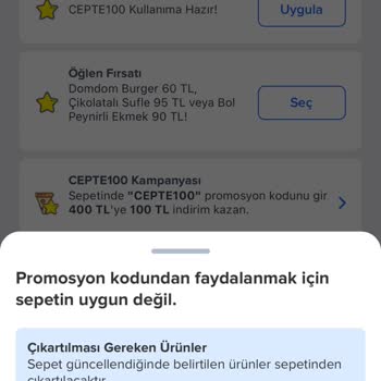 Domino's Kampanya Sorunu: İndirim Kullanılamıyor