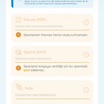 Ebebek'te Kargo Ve İptal Sorunu