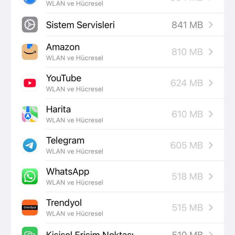 İnternet Paketimin Ani Tükenişi