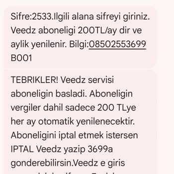 İzinsiz Veedz Aboneliği Ve Haksız Ücretlendirme
