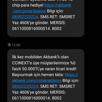 Sürekli Gelen Reklam Mesajlarından Bıktım